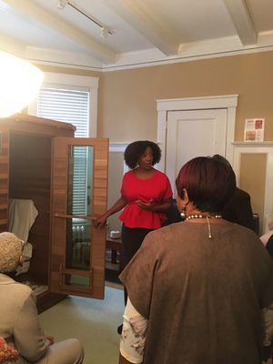 Infrared Sauna presentation