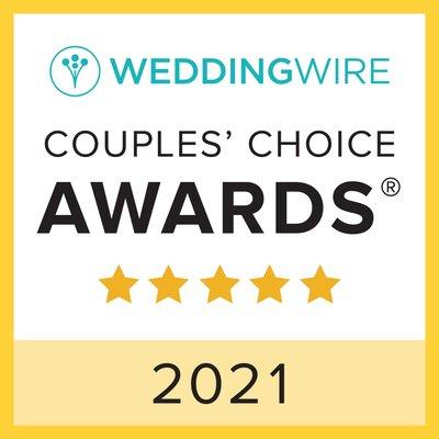 Couples Choice Award Winner consecutive years!