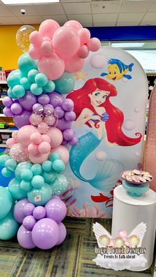 Little mermaid setup