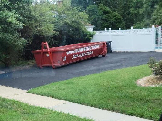 15 yard dumpster