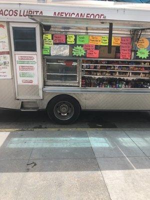 Side of food truck