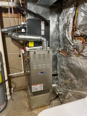 New Carrier gas furnace installed by ESA crew