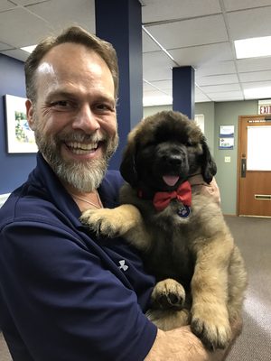 Our Mascot Shuksan, when he was a puppy!