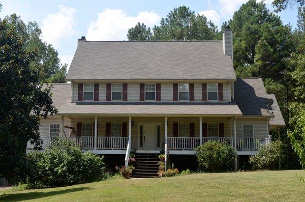 Certainteed XT25 3 tab shingles over synthetic underlayment installed by Capstone Roofing, LLC.