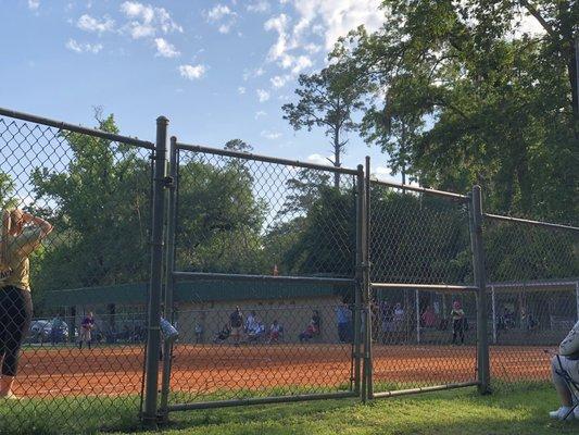 This field has seen youth baseball, softball and football games since before me.