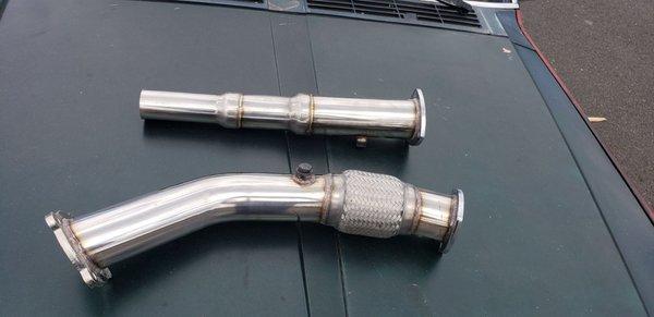 Stopped by a couple weeks ago 2 have a downpipe modified 4 my car.