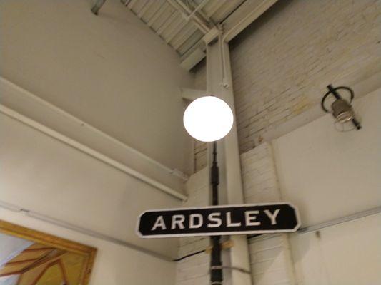 Ardsley Station signage