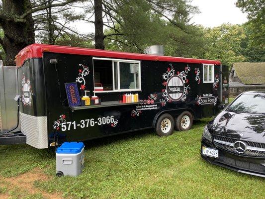 Newly built food trailer