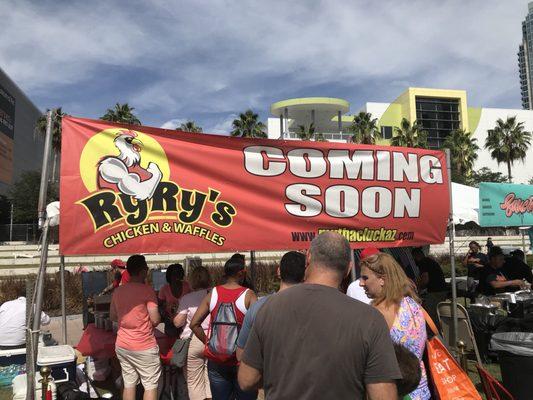 Tampa Wing Fling 2017, Curtis hixon park, downtown tampa