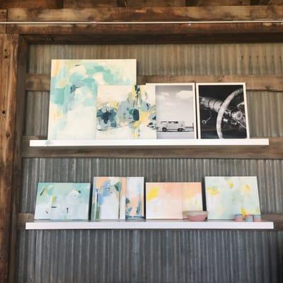 A selection of the original artwork at Heyday