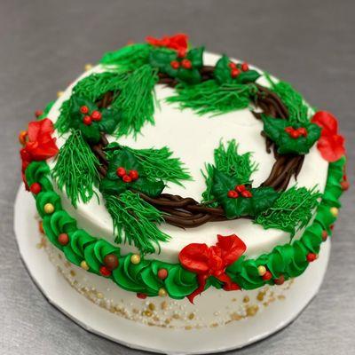 Holiday theme Gluten-free cake!