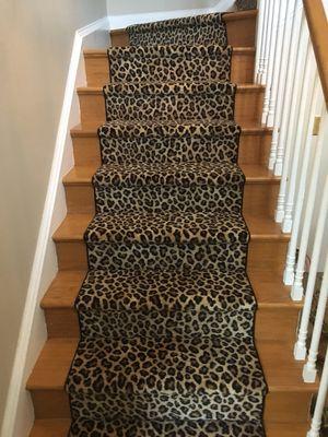 Custom Bound Stair Runner