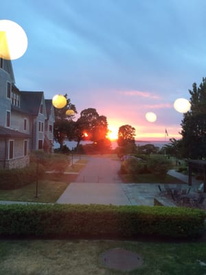 Another beautiful Abbey sunset.