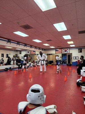 Sparring classes are great