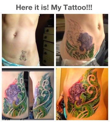 My cover up with Jay Baxter start to finish.