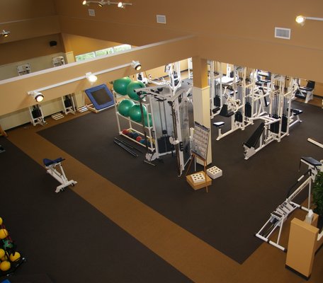 Weights area