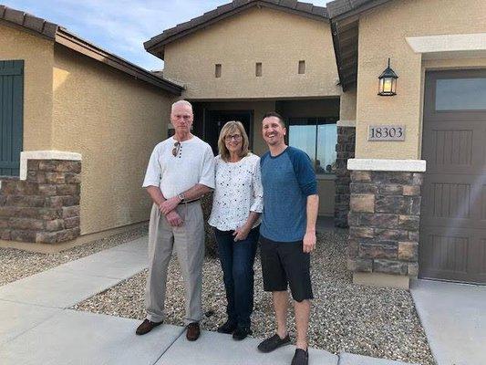 Congrats to Carol & Bill on their beautiful new home! #opendoor