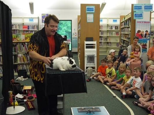 Rabbit production at a Library Show