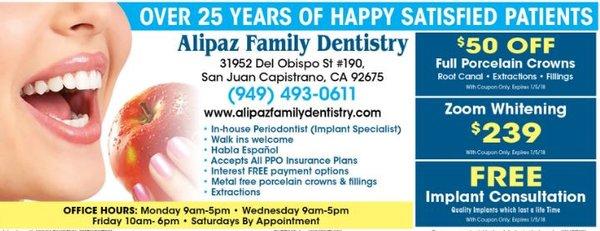 Alipaz Family Coupons