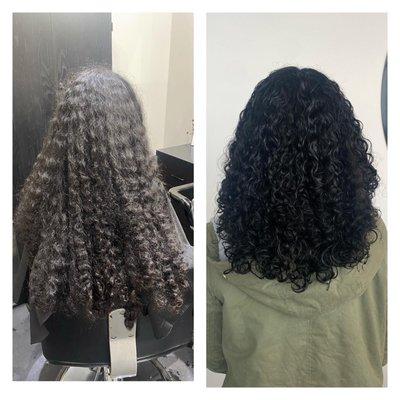 Before & After DevaCut