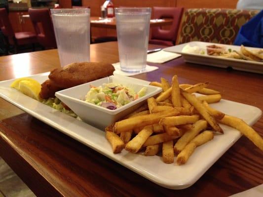 Fish and Chips...can't go wrong with this choice.