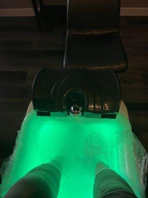 Foot soak premassage