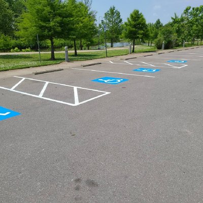 Lane Parking Lot Striping