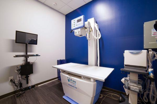 If your pet has an issue for which we need special images, we have our X-ray room also equipped with ultrasound.