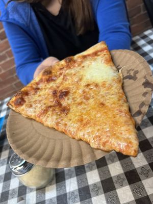 Pizza slice $3