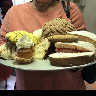 Assortment of Mexican sweet breads