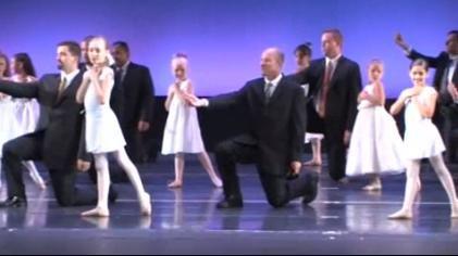 Daddy Daughter dance during our annual June Recital.