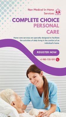 Complete Choice Personal Care 