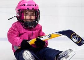 You are never too young for baby blades. We also offer hockey classes for all ages.