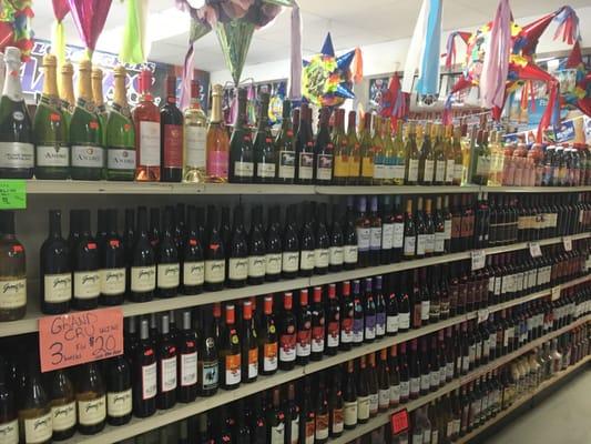 They have a huge selection on wines and If they don't have the wine you want, they will order it for you!