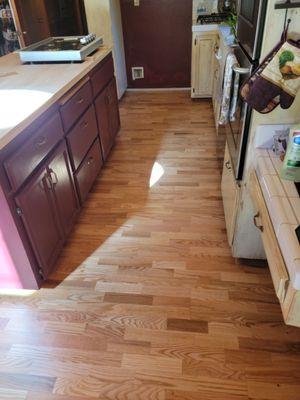 Kitchen area after!