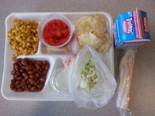 The lunch served on Friday, January 24, 2014.