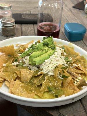 Chilaquiles Verdes