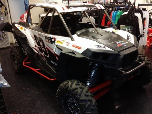 2014 Championship winning RZR 1000 XP driven by Matt Hancock