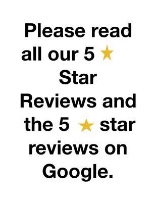 5 Star Reviews