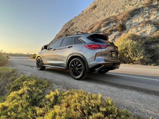 Blown away by the quality of work they did blacking out all the chrome on my QX50. Thank you guys for such a transformation.