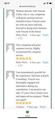 Hear what our clients have to say. Visit www.KnottConsulting.org