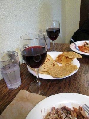 Pasta, flatbread & Pinot Noir