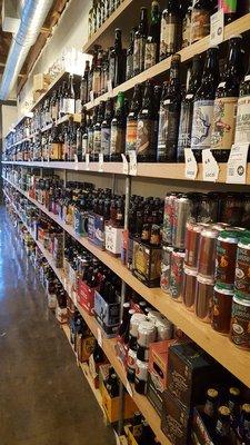 Huge beer selection