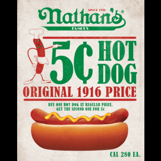 Nickle Hot Dogs are back starting October 24th.  Every Tuesday thru the month of November!