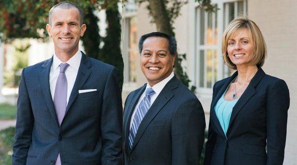 Attorneys Matt Ballard, Romeo Lumaban & Corry Smith