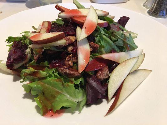 Standard Salad with Raspberry Vinagrette