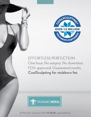 Freeze away your fat with CoolSculpting.