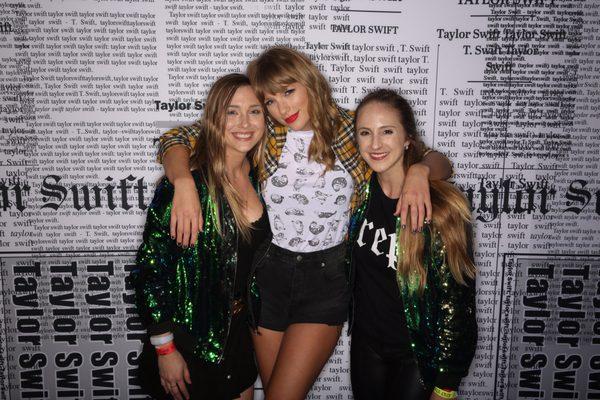 My daughter got to hang out with Taylor Swift!  Lifetime memory for sure!