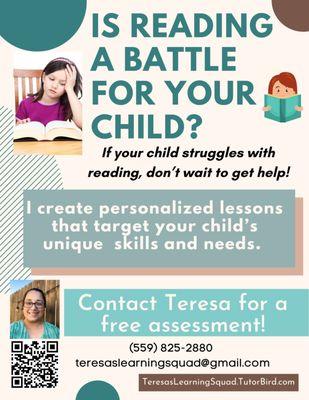 Teresa's Learning Squad Tutoring Services