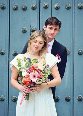 A favorite bride and groom portrait